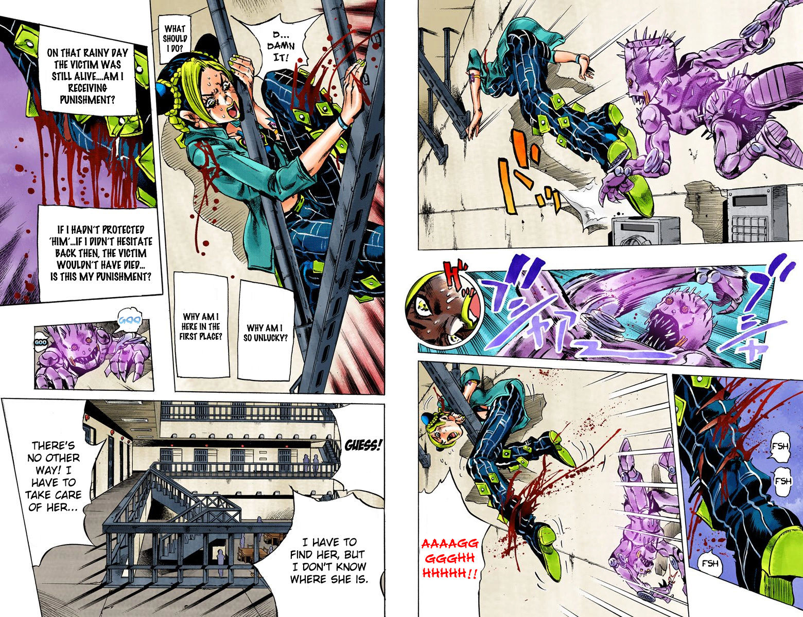 Read JoJo's Bizarre Adventure Part 6_ Stone Ocean EN Manga Online
