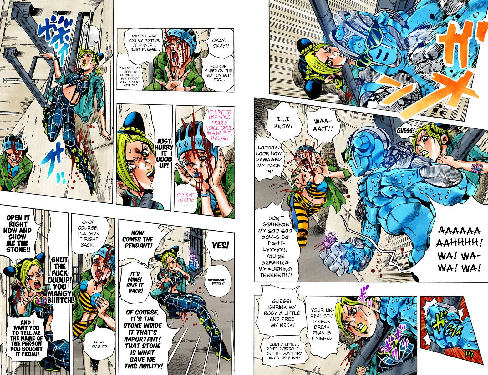 Read JoJo's Bizarre Adventure Part 6_ Stone Ocean EN Manga Online