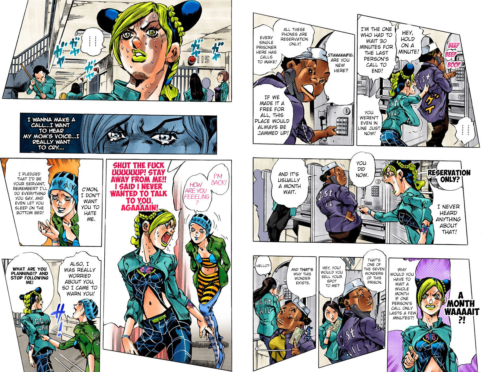 Read JoJo's Bizarre Adventure Part 6_ Stone Ocean EN Manga Online
