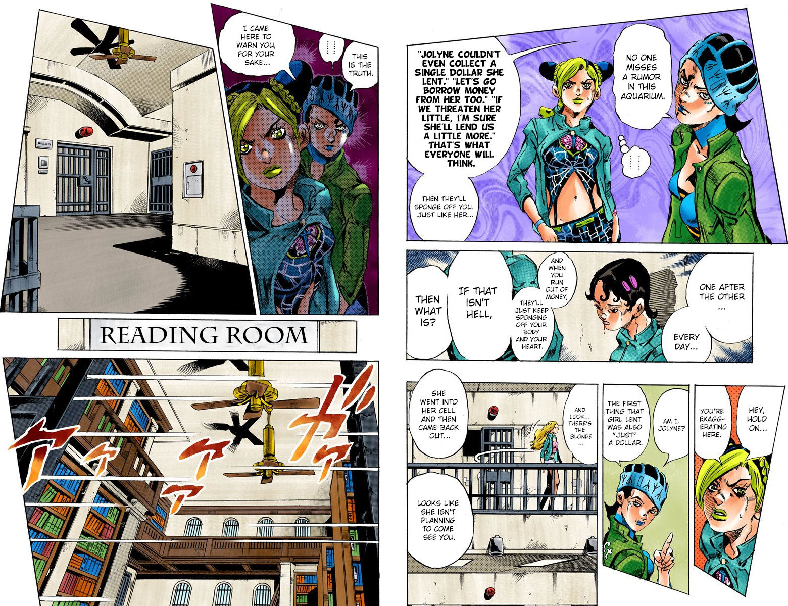 Read JoJo's Bizarre Adventure Part 6_ Stone Ocean EN Manga Online