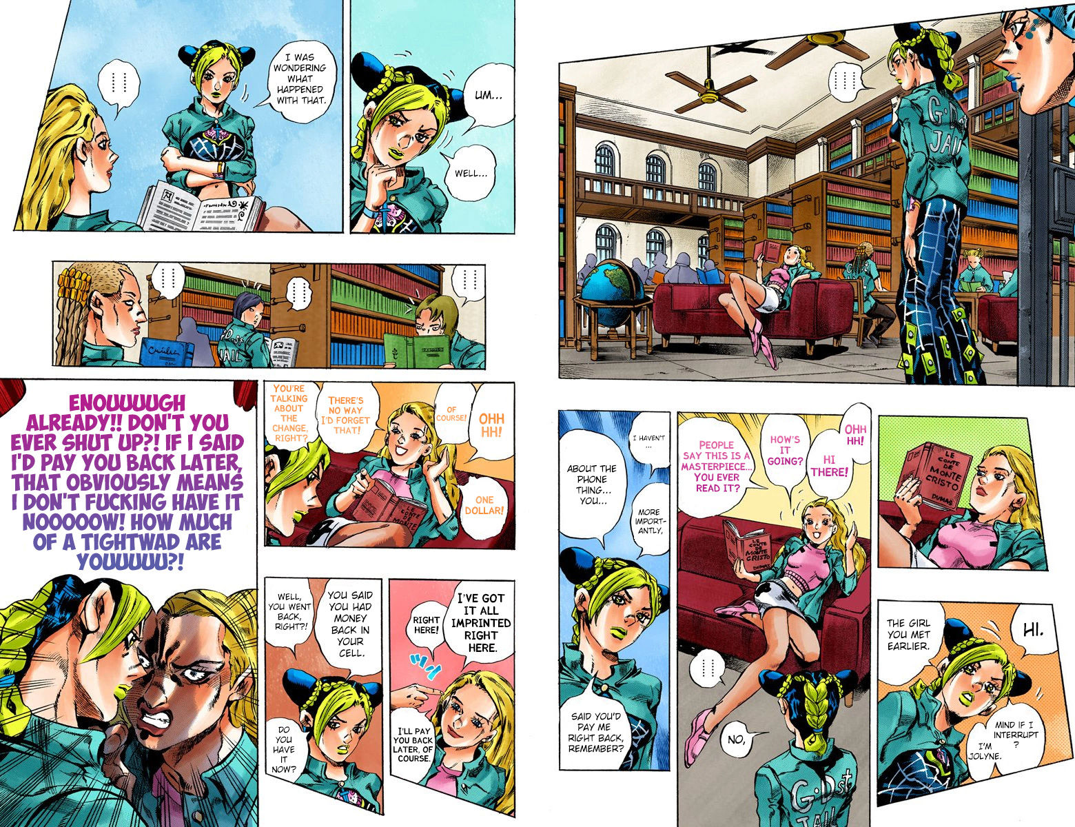 Read JoJo's Bizarre Adventure Part 6_ Stone Ocean EN Manga Online