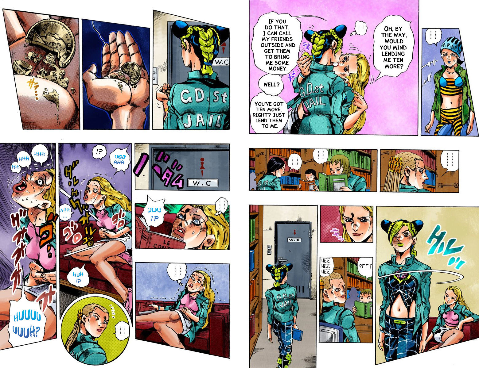 Read JoJo's Bizarre Adventure Part 6_ Stone Ocean EN Manga Online