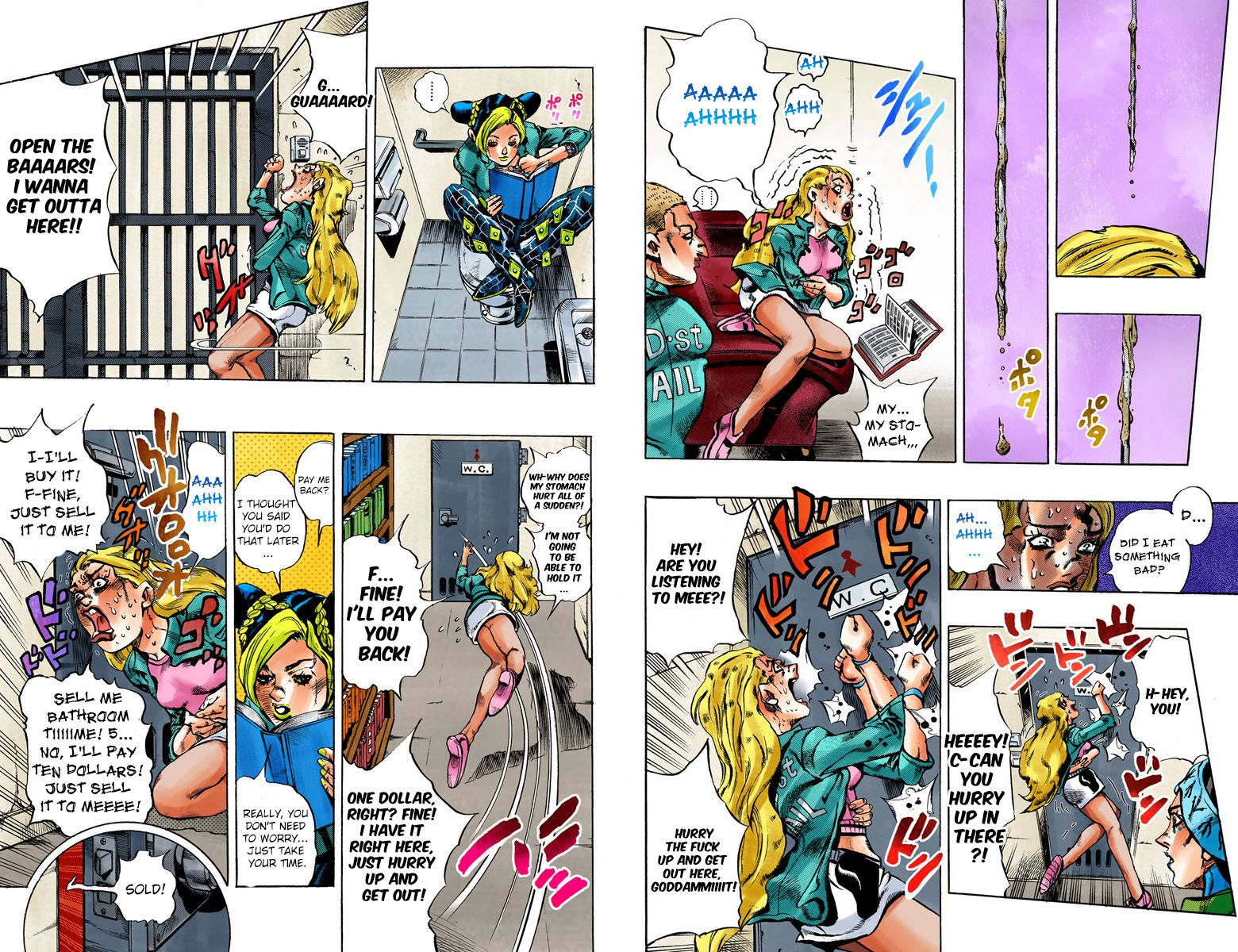 Read JoJo's Bizarre Adventure Part 6_ Stone Ocean EN Manga Online
