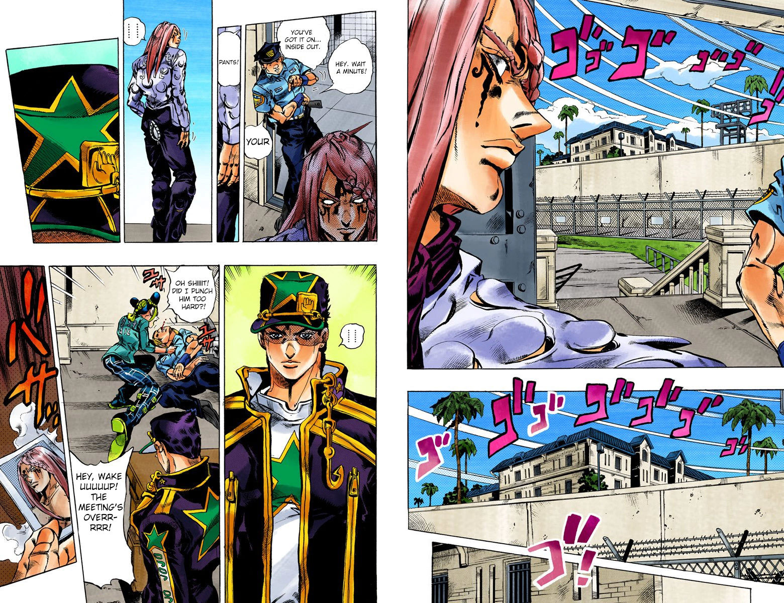 Read JoJo's Bizarre Adventure Part 6_ Stone Ocean EN Manga Online
