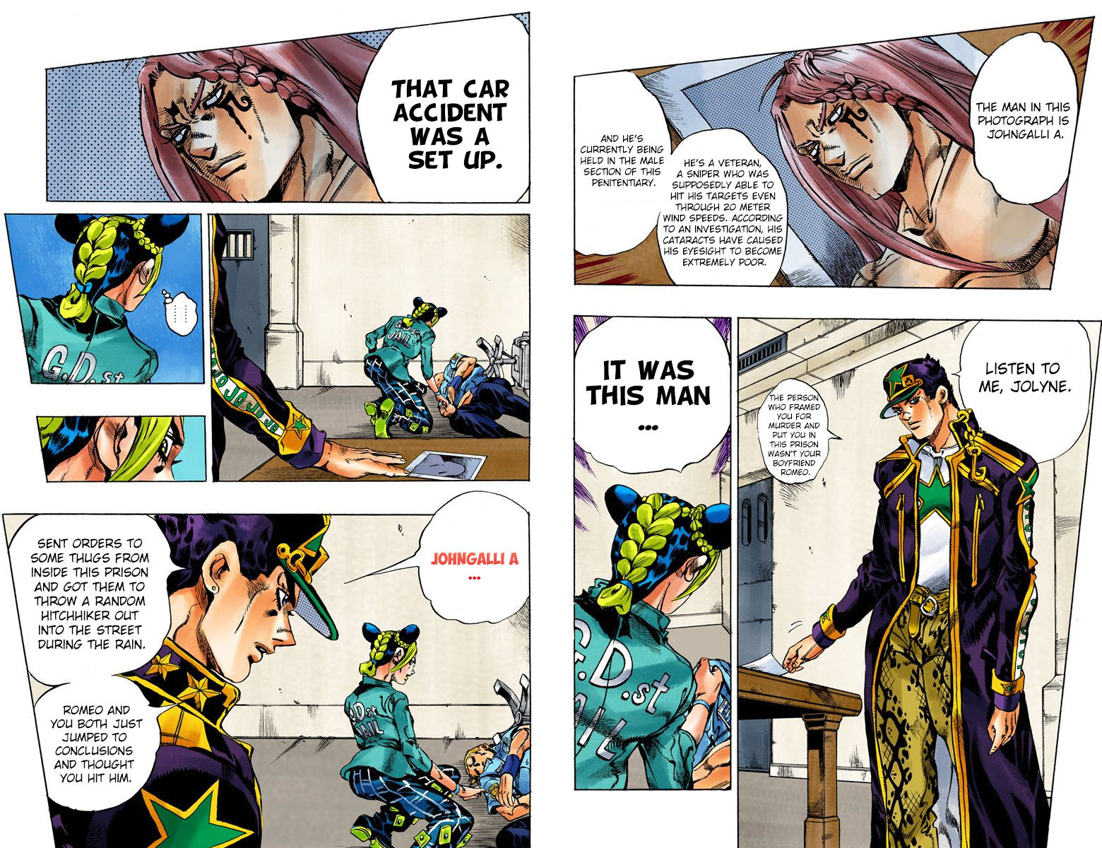 Read JoJo's Bizarre Adventure Part 6_ Stone Ocean EN Manga Online