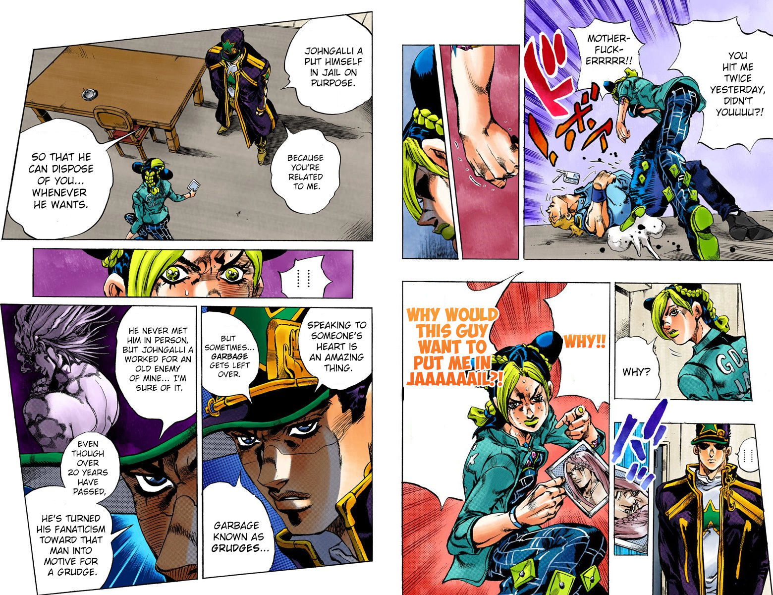 Read JoJo's Bizarre Adventure Part 6_ Stone Ocean EN Manga Online