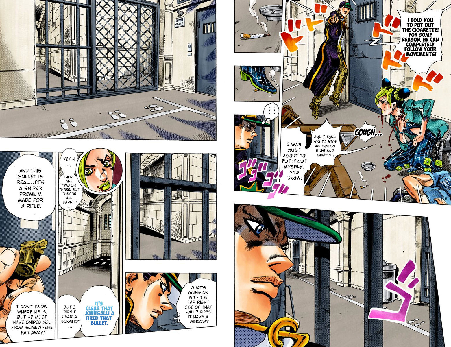 Read JoJo's Bizarre Adventure Part 6_ Stone Ocean EN Manga Online