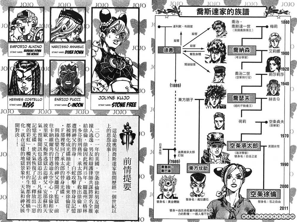 Read JoJo's Bizarre Adventure Part 6_ Stone Ocean EN Manga Online