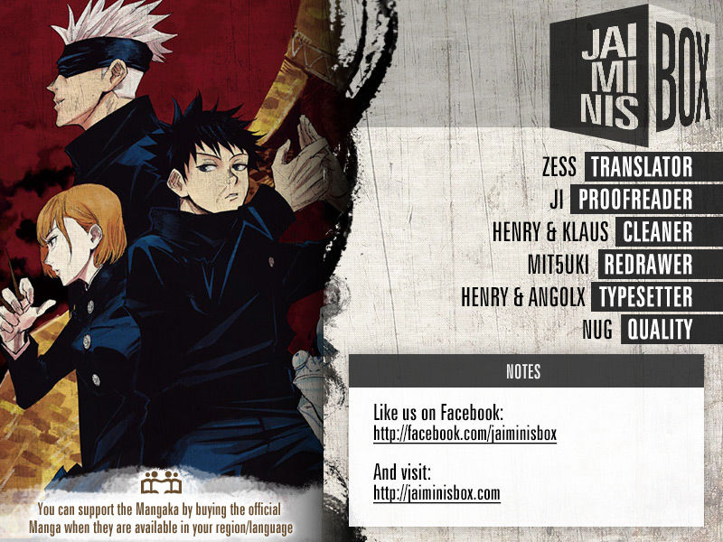 Read Jujutsu Kaisen EN Manga Online
