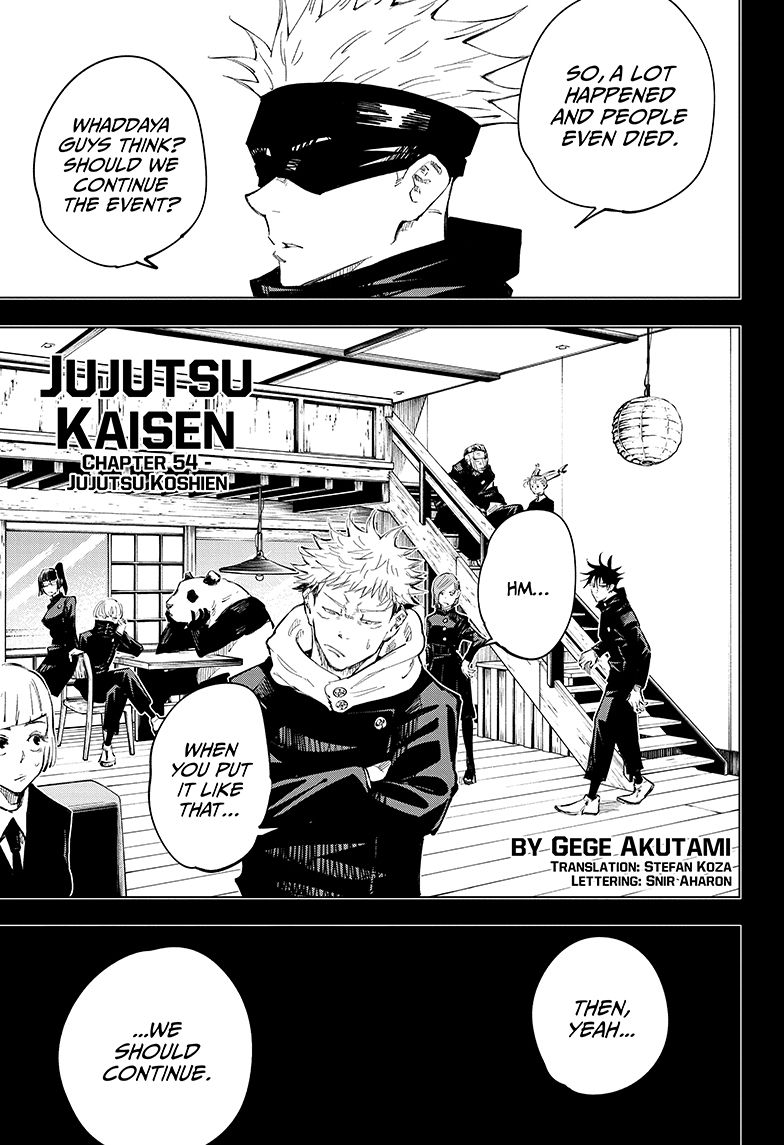 Read Jujutsu Kaisen EN Manga Online