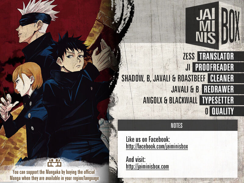 Read Jujutsu Kaisen EN Manga Online
