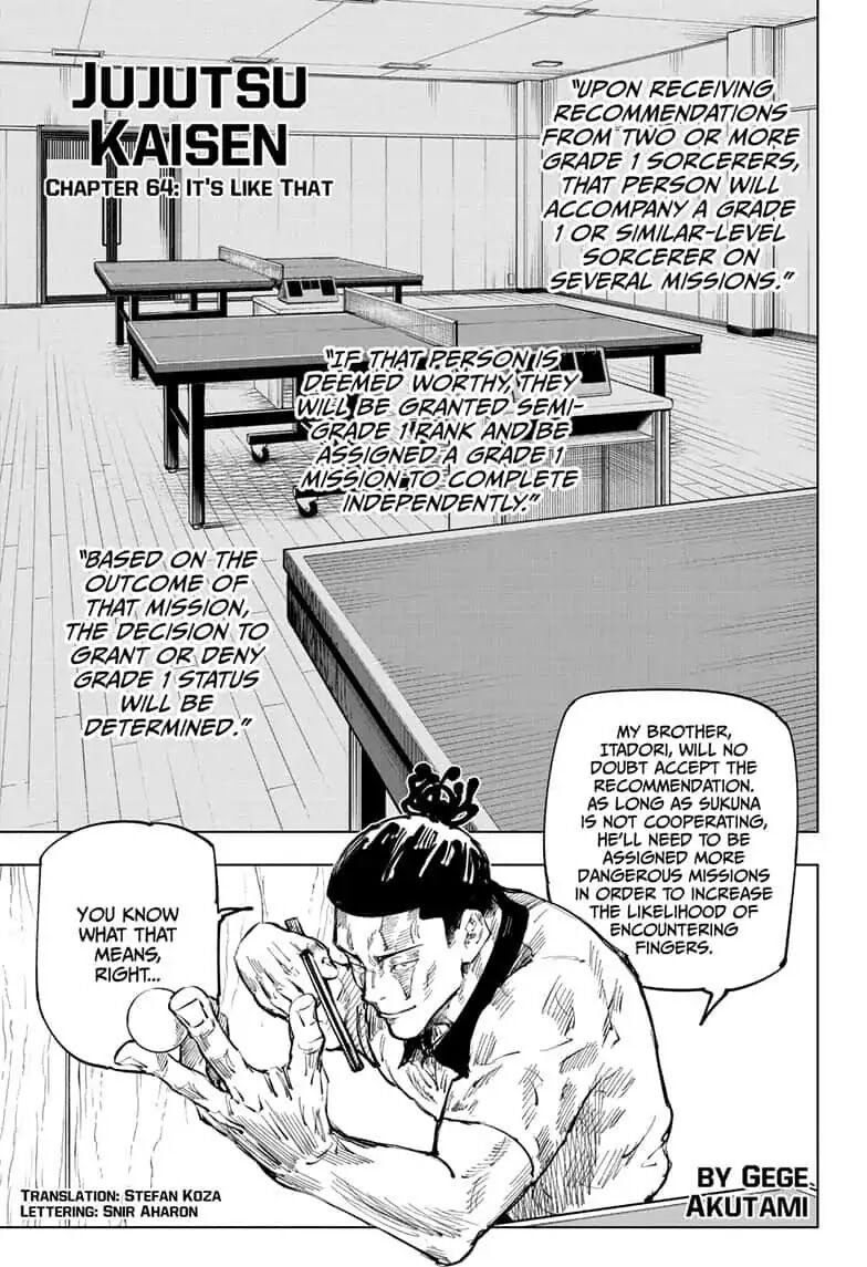 Read Jujutsu Kaisen EN Manga Online
