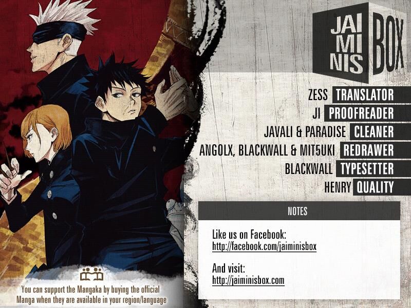 Read Jujutsu Kaisen EN Manga Online