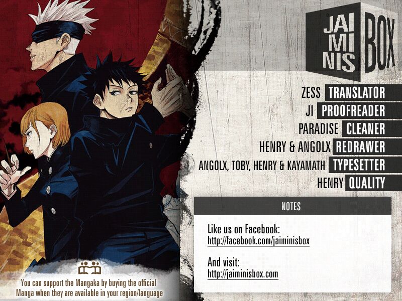 Read Jujutsu Kaisen EN Manga Online