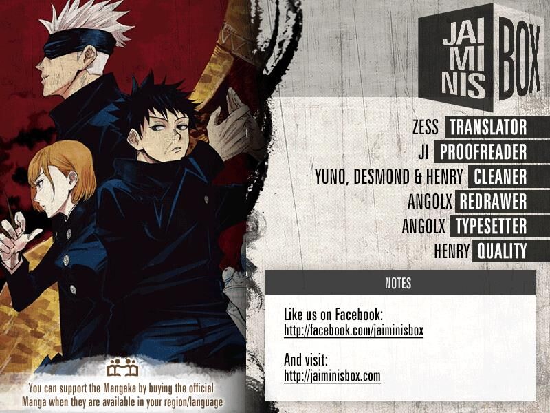 Read Jujutsu Kaisen EN Manga Online