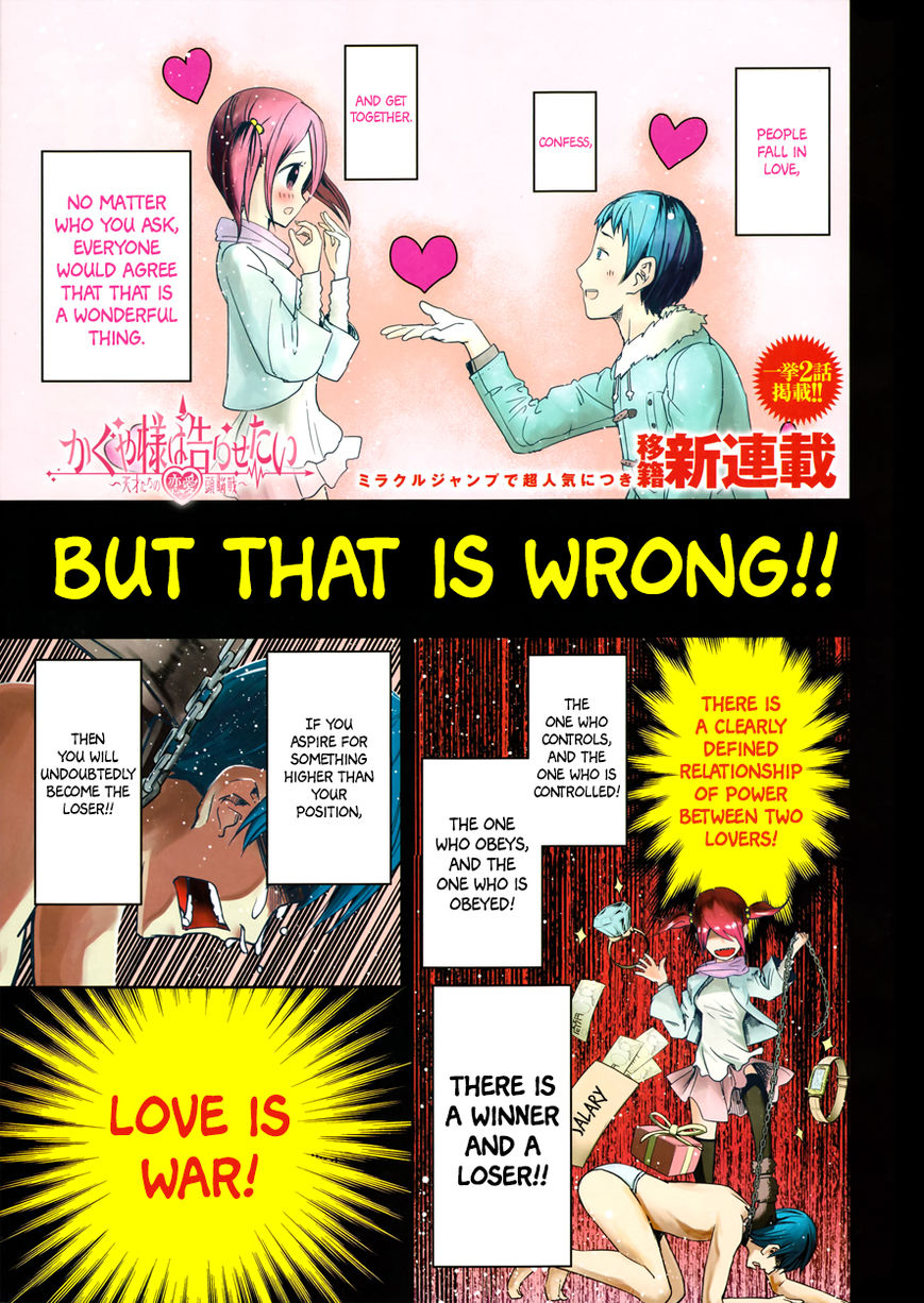 Read Kaguya-sama Love Is War EN Manga Online