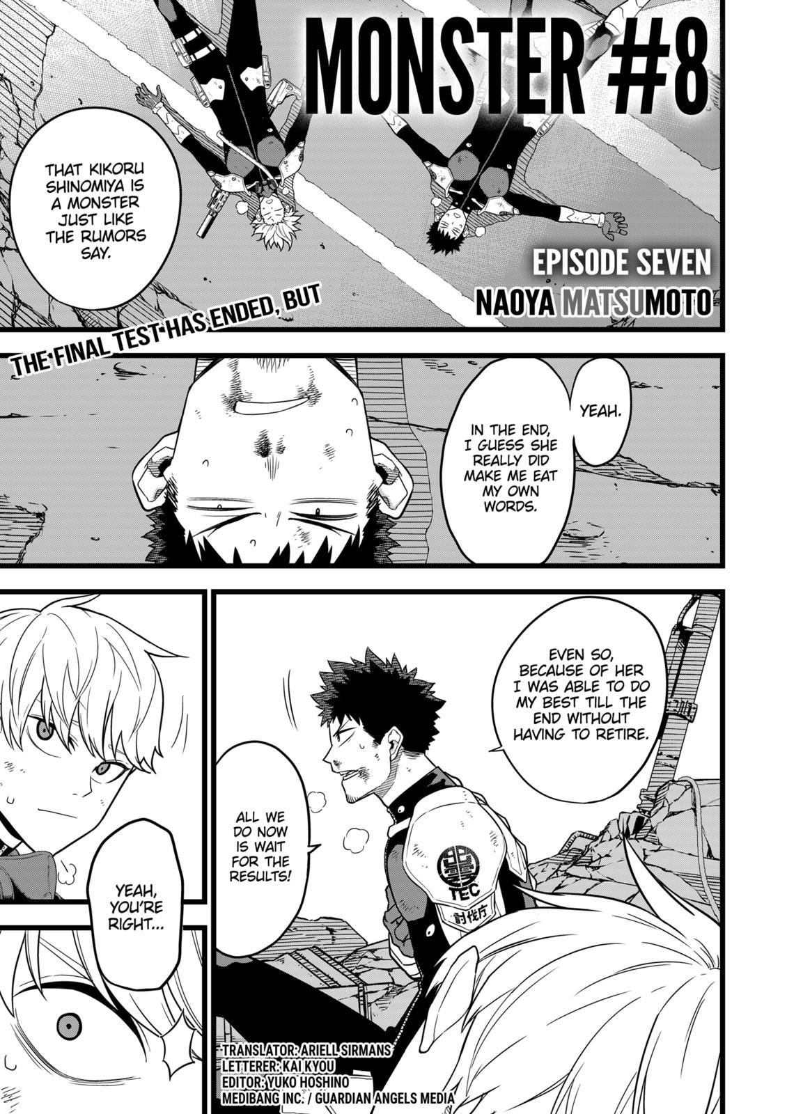 Read Kaiju No. 8 EN Manga Online