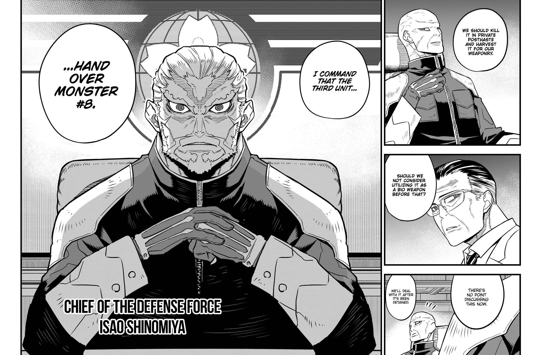 Read Kaiju No. 8 EN Manga Online