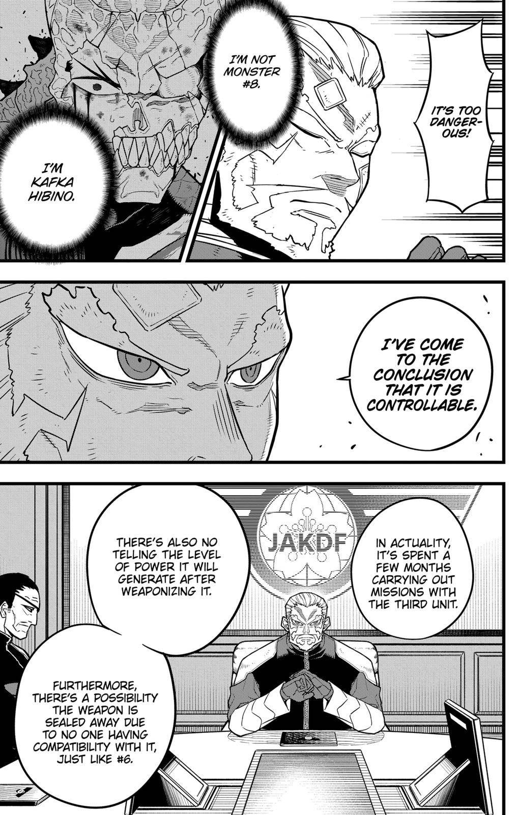 Read Kaiju No. 8 EN Manga Online