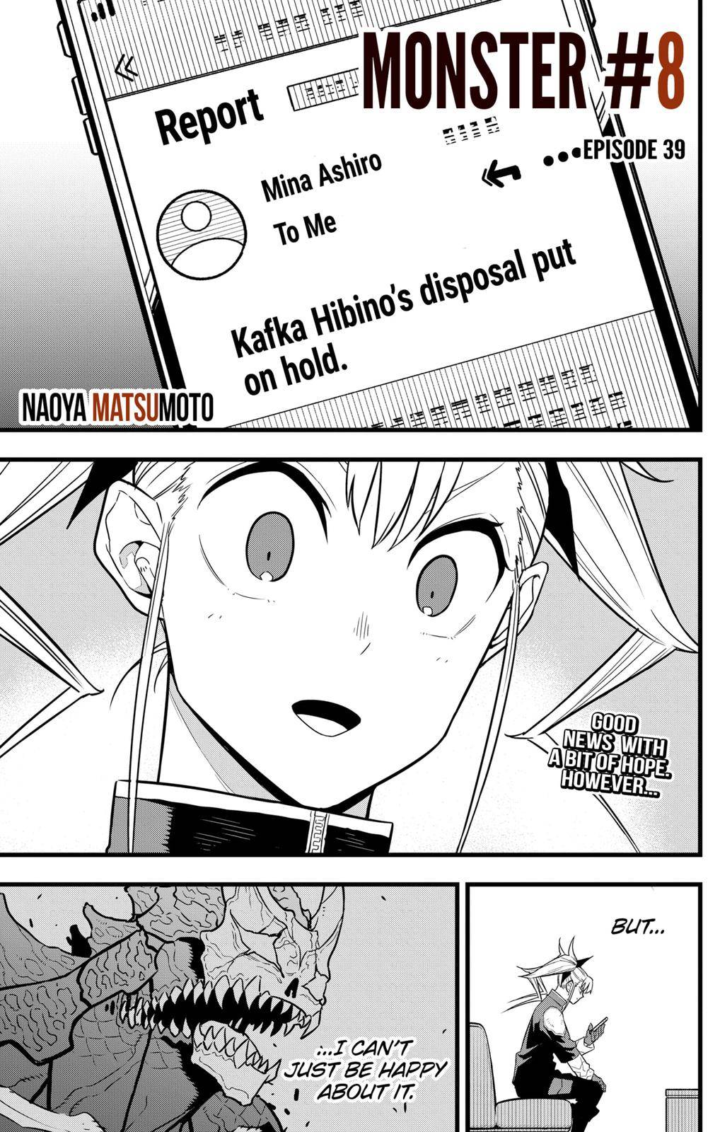 Read Kaiju No. 8 EN Manga Online