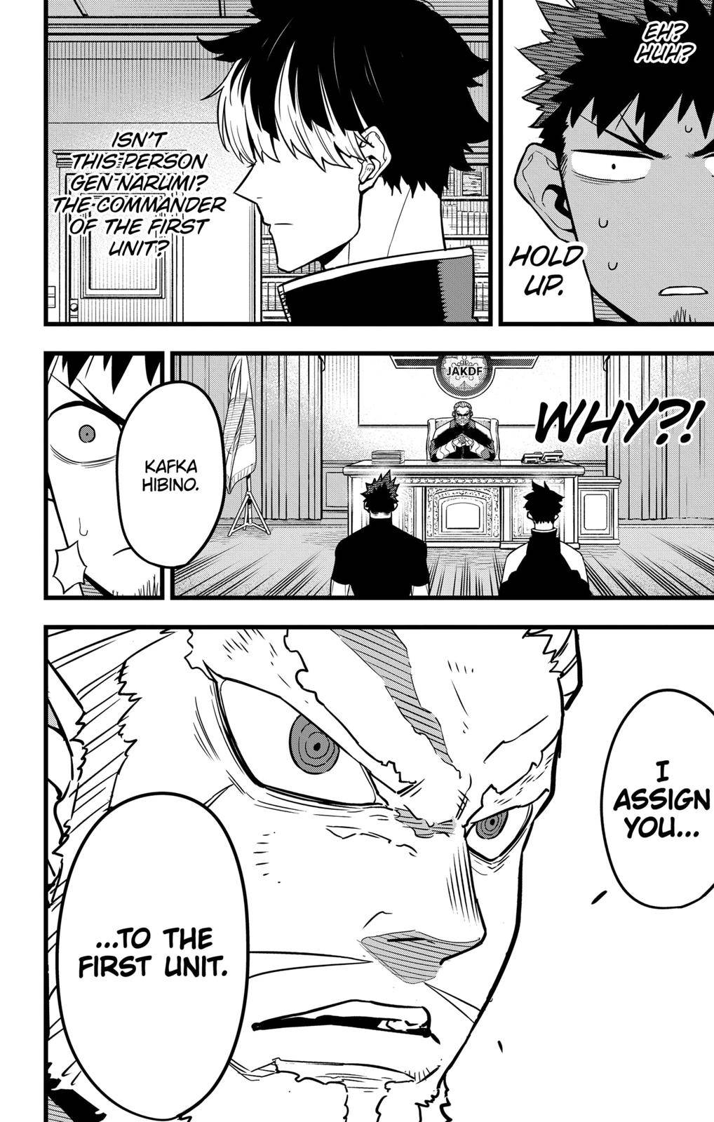 Read Kaiju No. 8 EN Manga Online