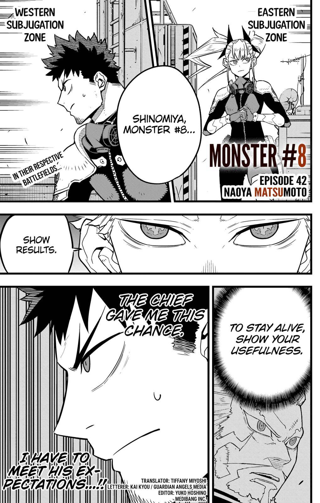 Read Kaiju No. 8 EN Manga Online
