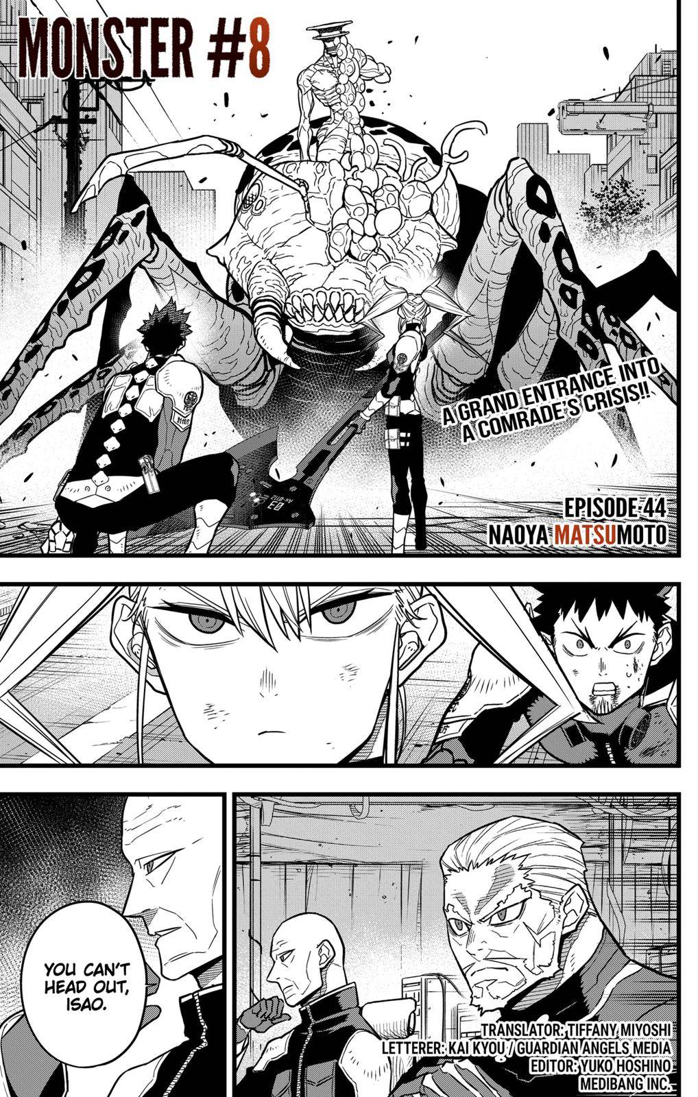 Read Kaiju No. 8 EN Manga Online