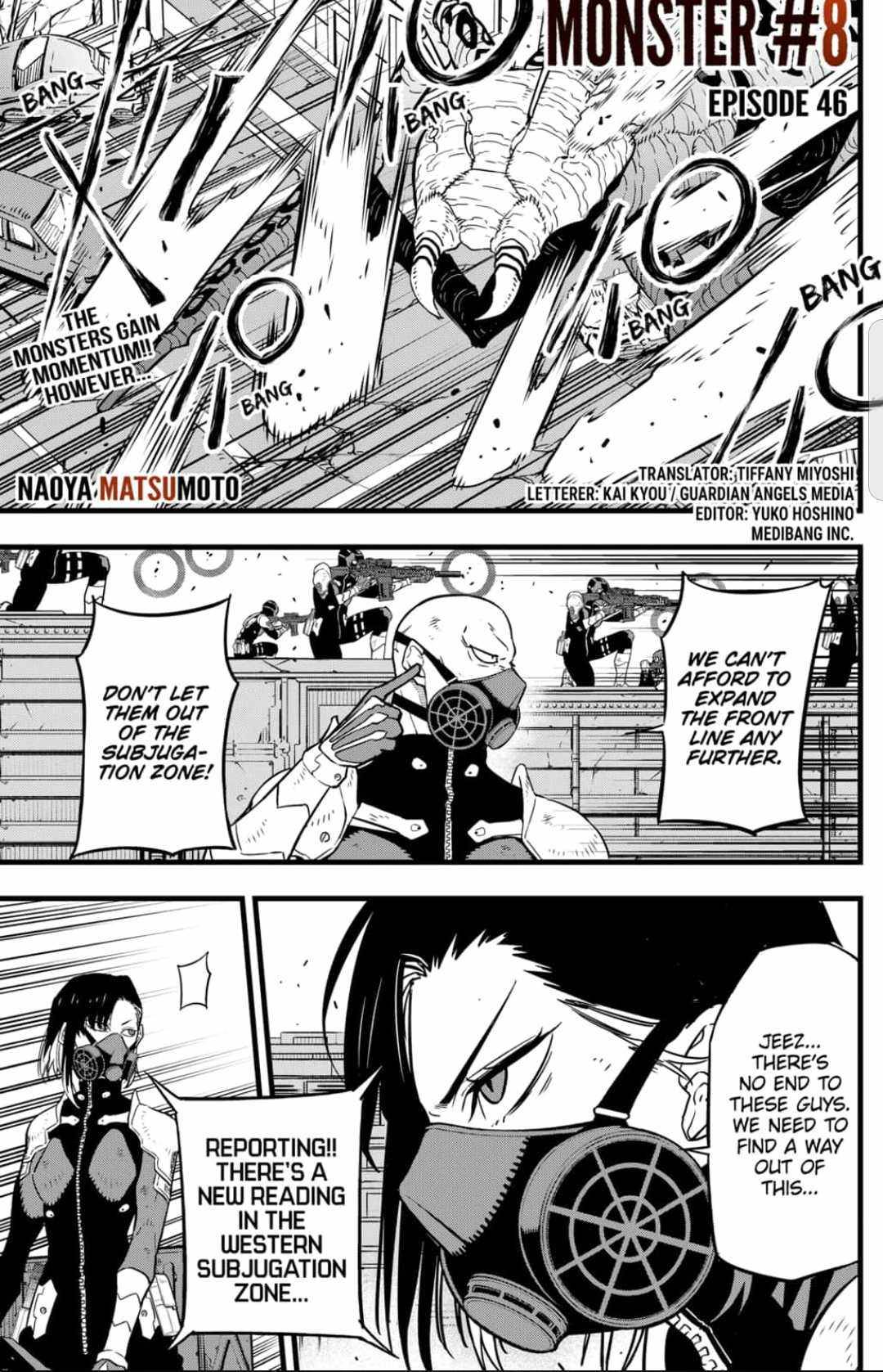 Read Kaiju No. 8 EN Manga Online
