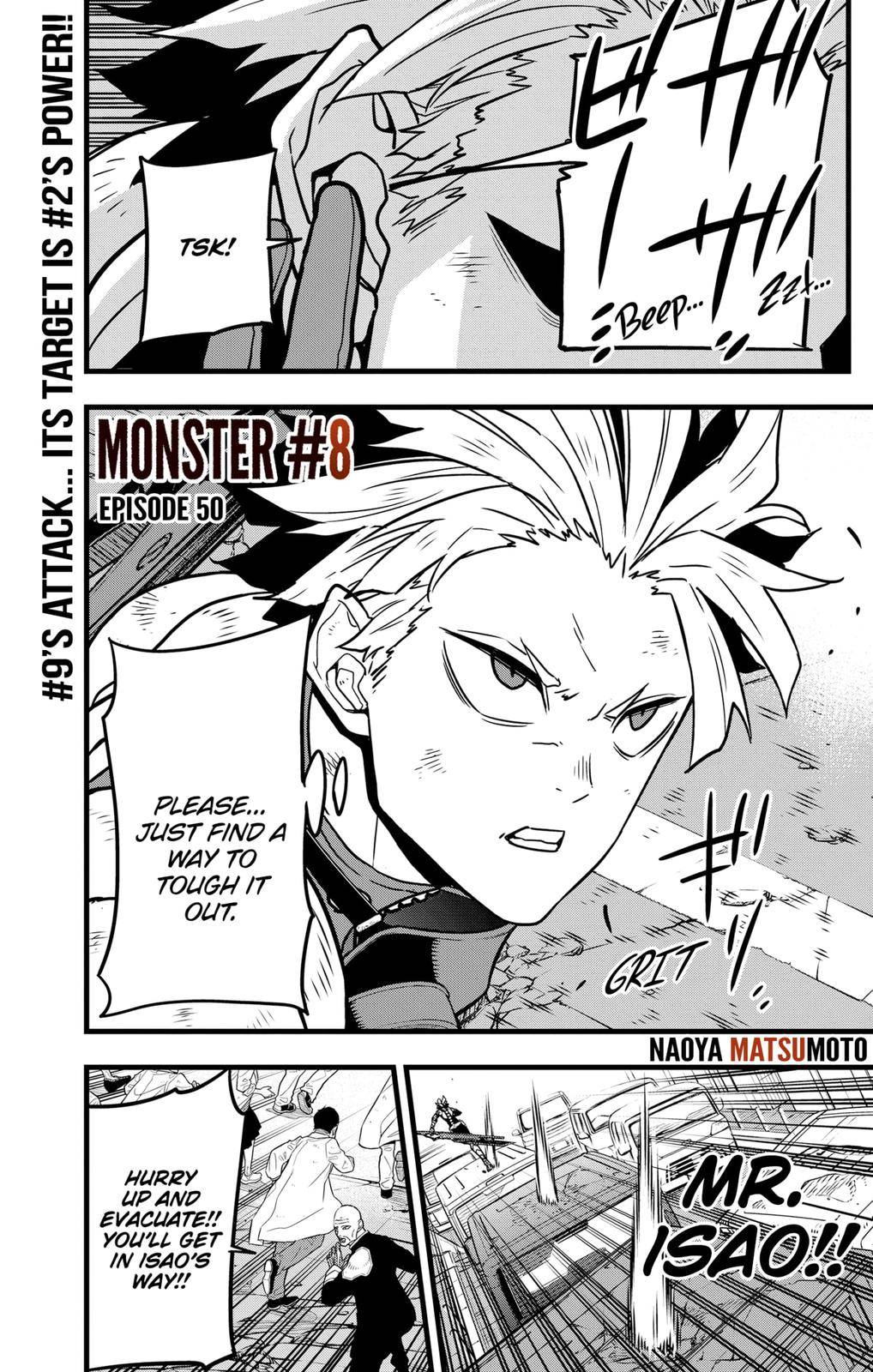 Read Kaiju No. 8 EN Manga Online