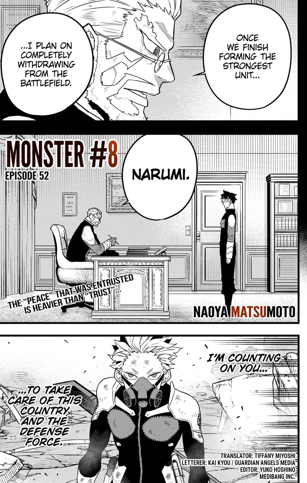 Read Kaiju No. 8 EN Manga Online