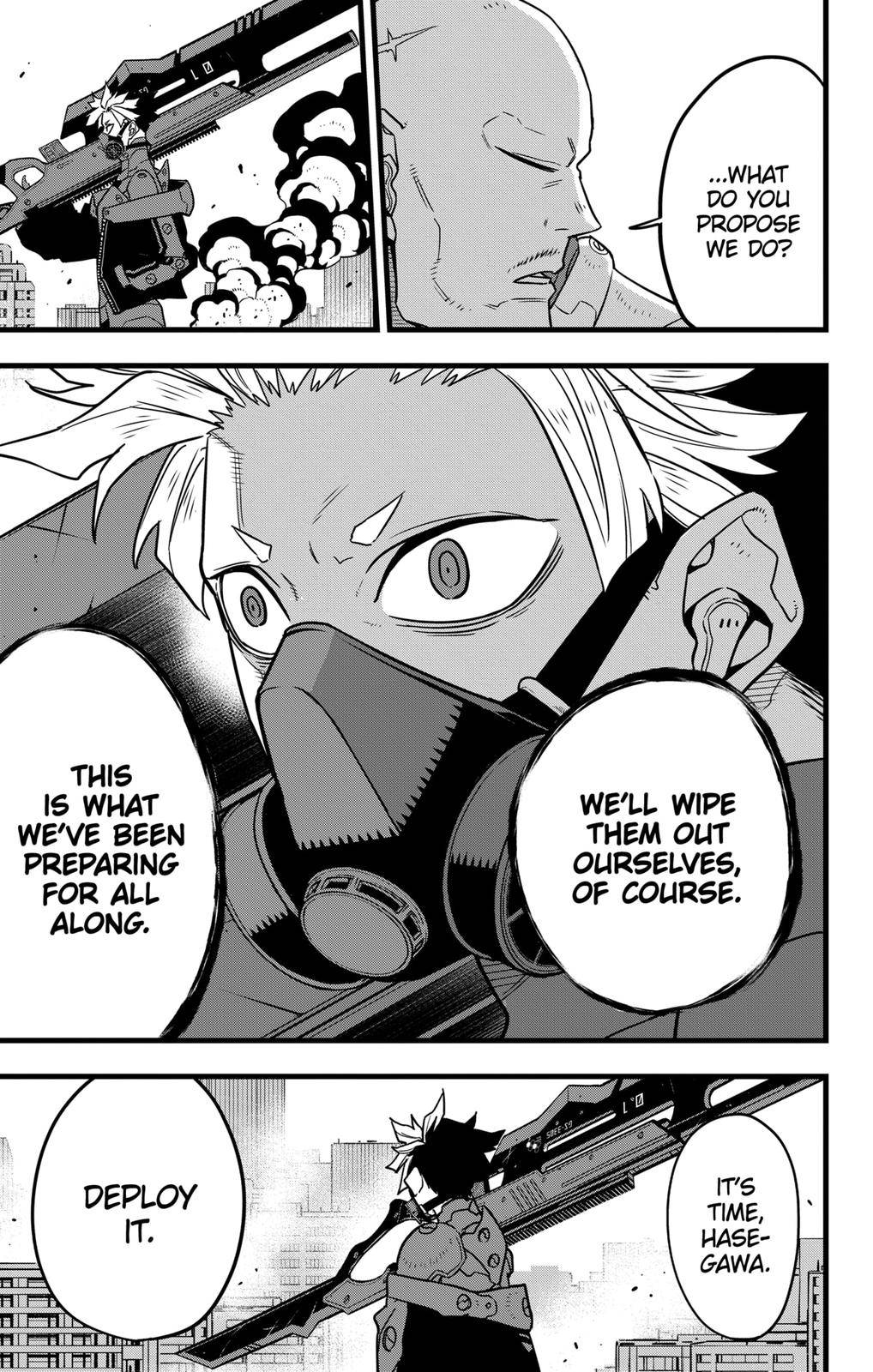 Read Kaiju No. 8 EN Manga Online