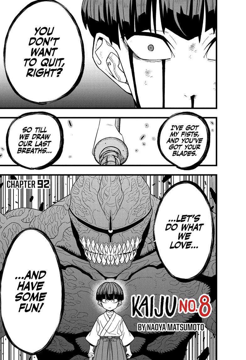 Read Kaiju No. 8 EN Manga Online