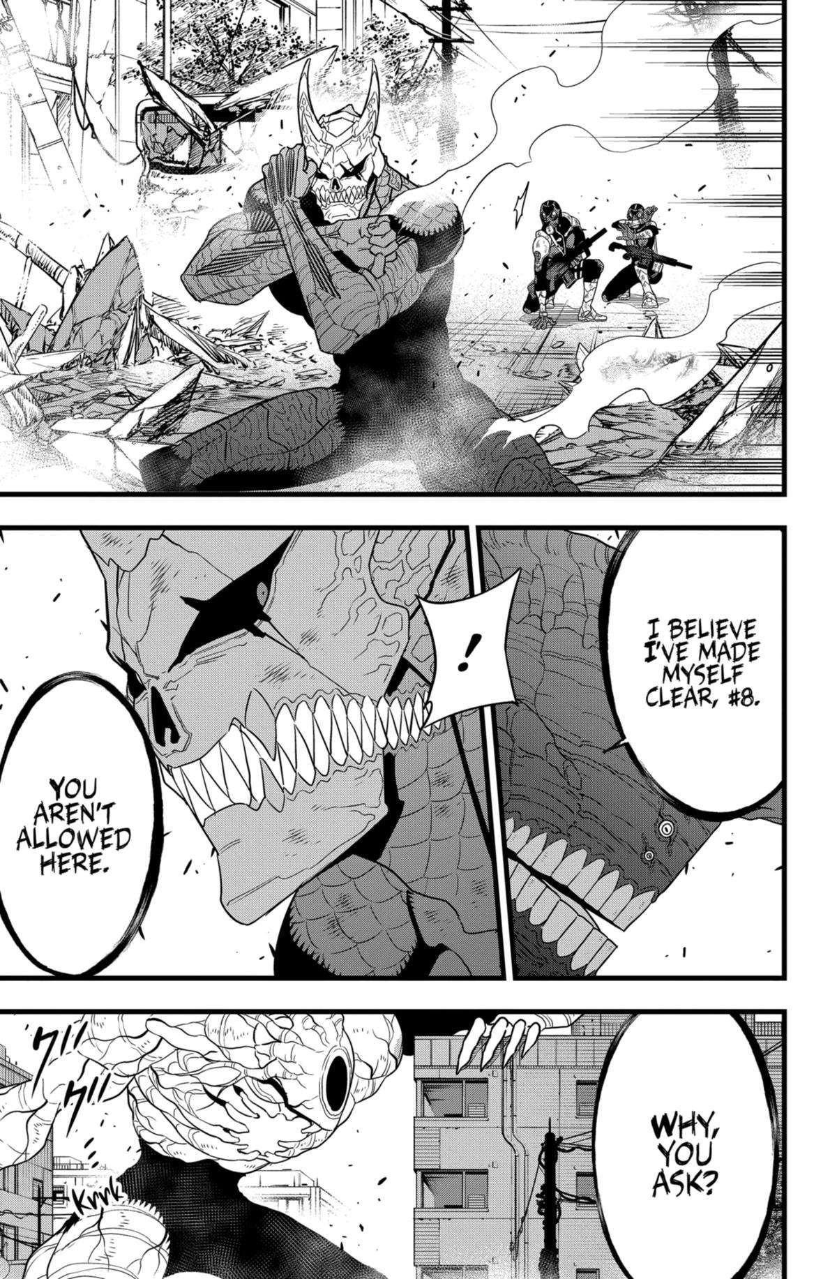 Read Kaiju No. 8 EN Manga Online