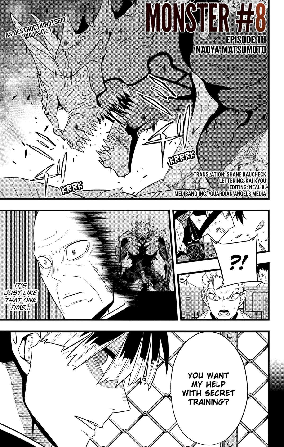 Read Kaiju No. 8 EN Manga Online
