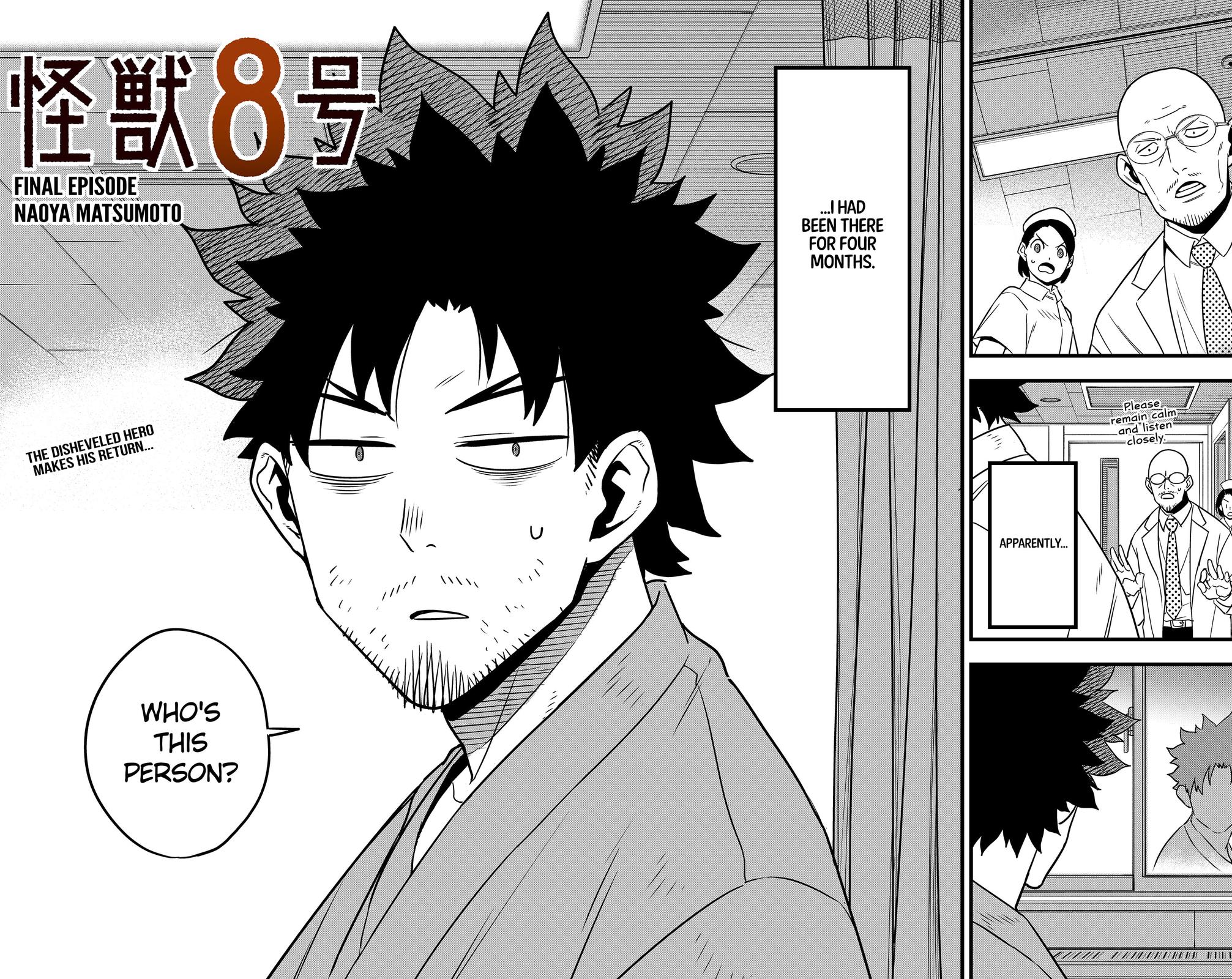 Read Kaiju No. 8 EN Manga Online