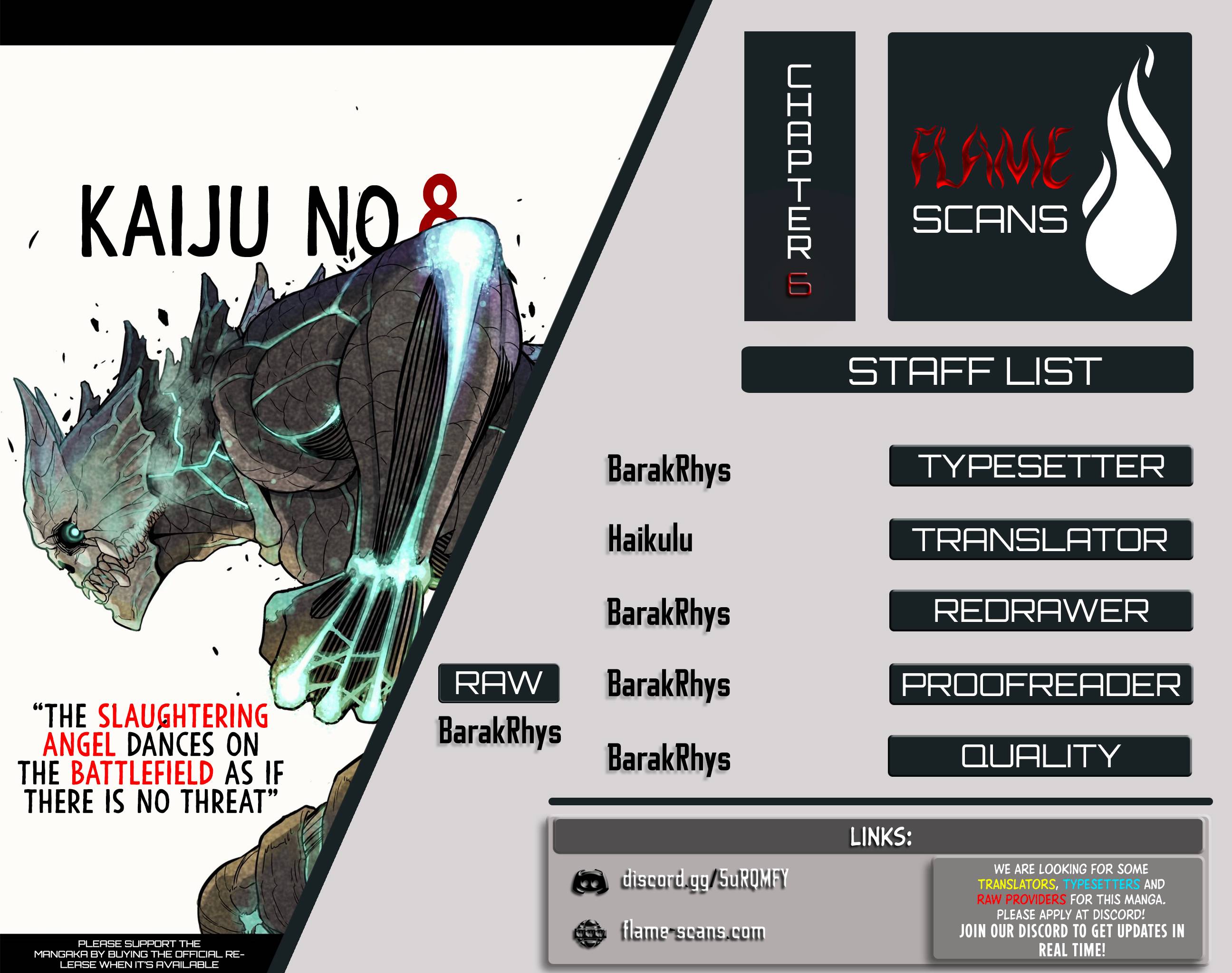 Read Kaiju No. 8 EN Manga Online