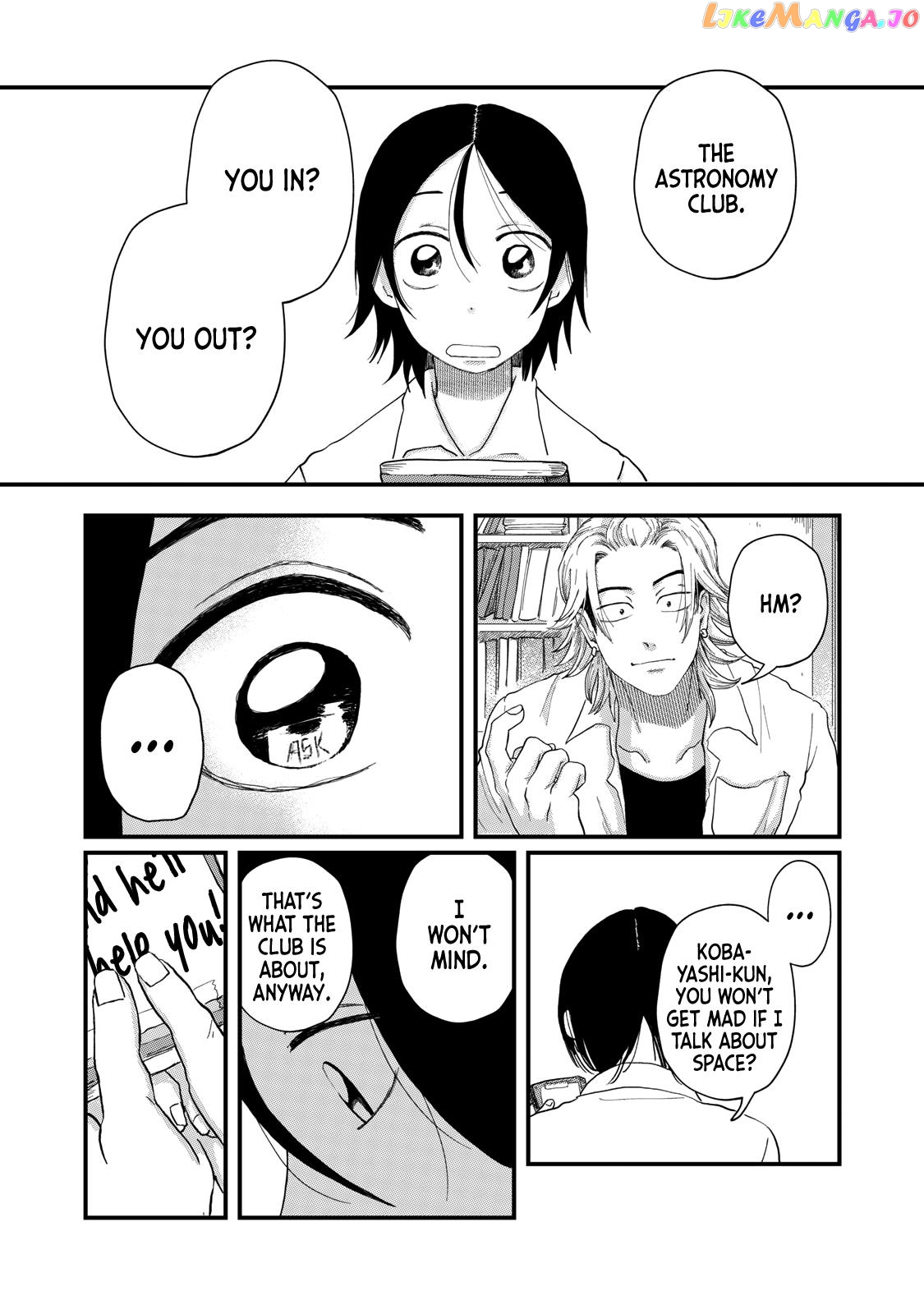 Read Kimi To Uchuu Wo Aruku Tame Ni EN Manga Online