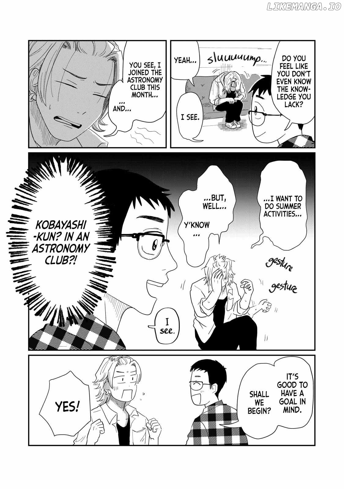 Read Kimi To Uchuu Wo Aruku Tame Ni EN Manga Online