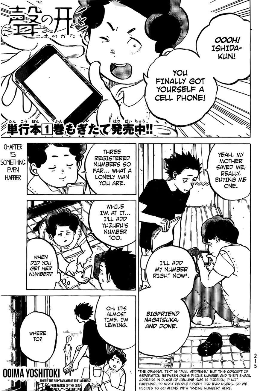 Read Koe no Katachi EN Manga Online