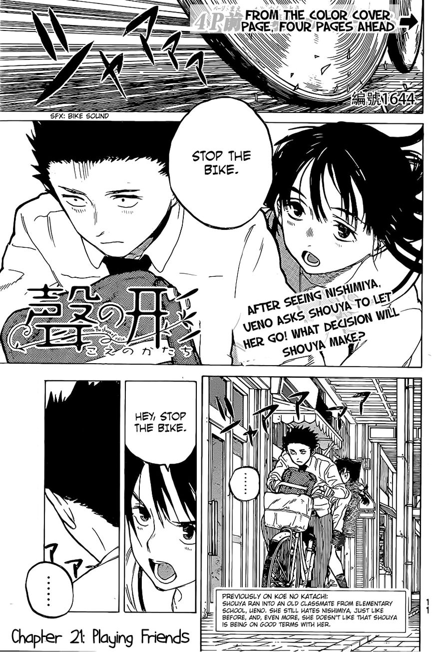 Read Koe no Katachi EN Manga Online