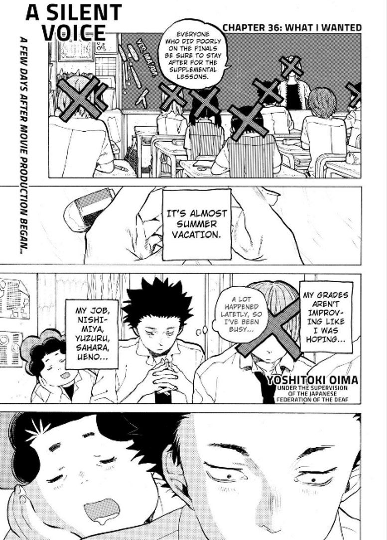 Read Koe no Katachi EN Manga Online