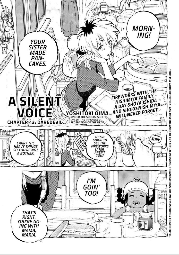 Read Koe no Katachi EN Manga Online