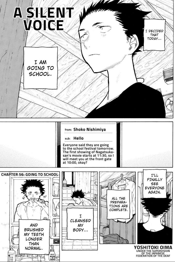 Read Koe no Katachi EN Manga Online