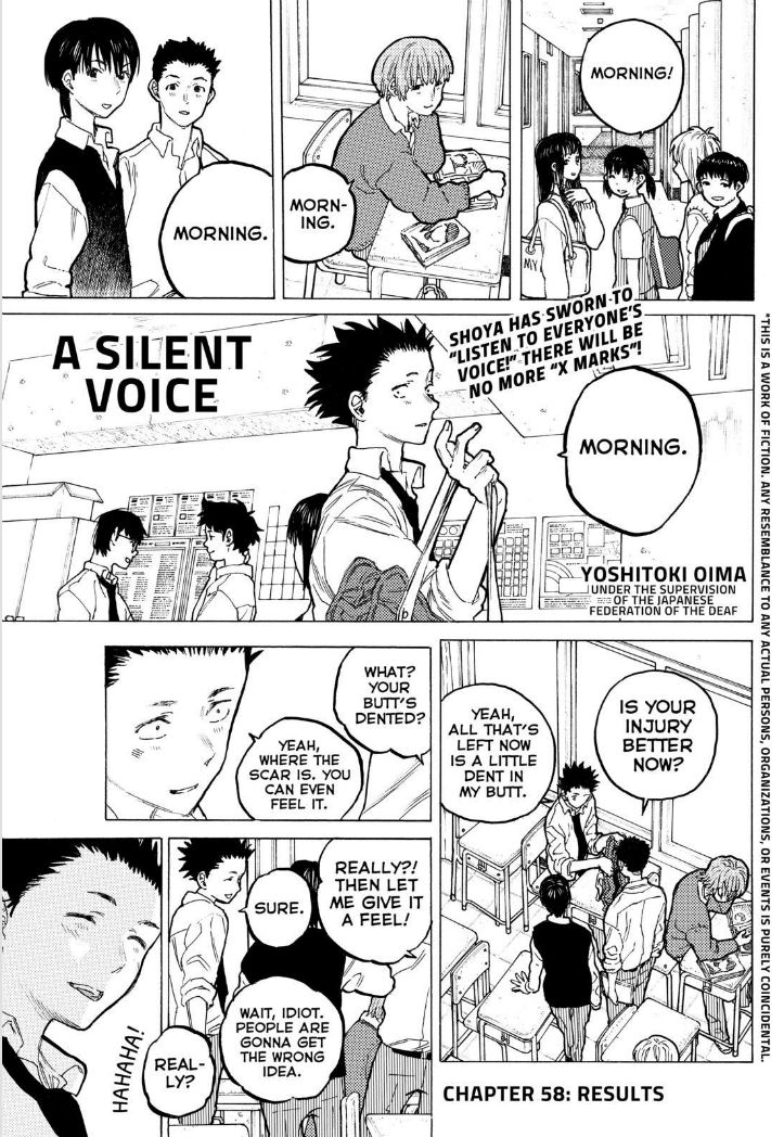 Read Koe no Katachi EN Manga Online