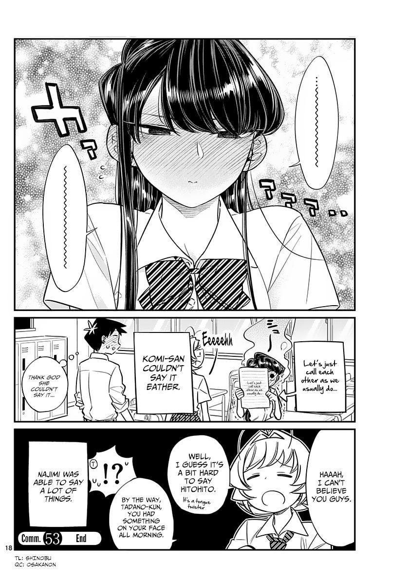 Read Komi-san wa Komyushou Desu EN Manga Online