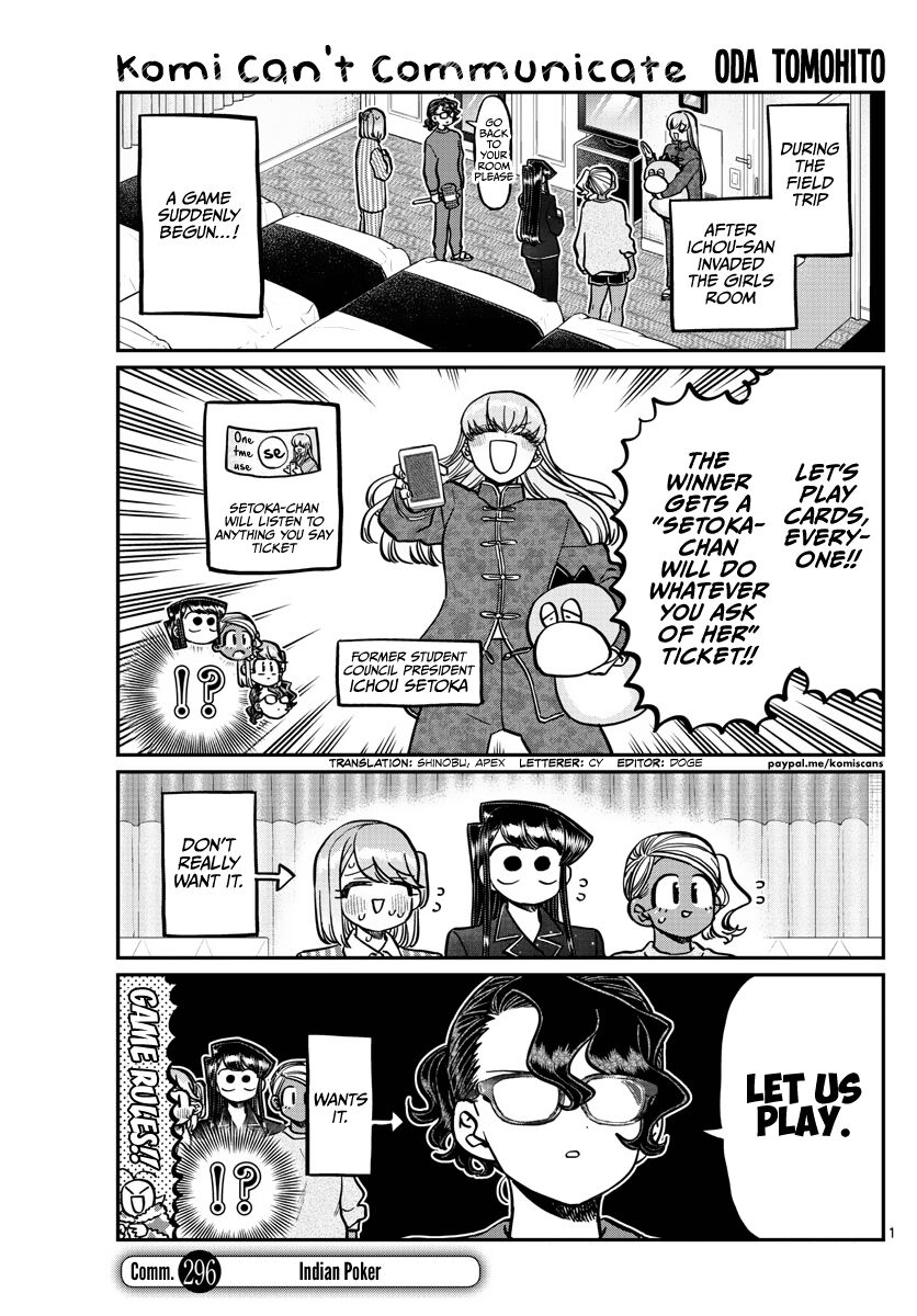 Read Komi-san wa Komyushou Desu EN Manga Online