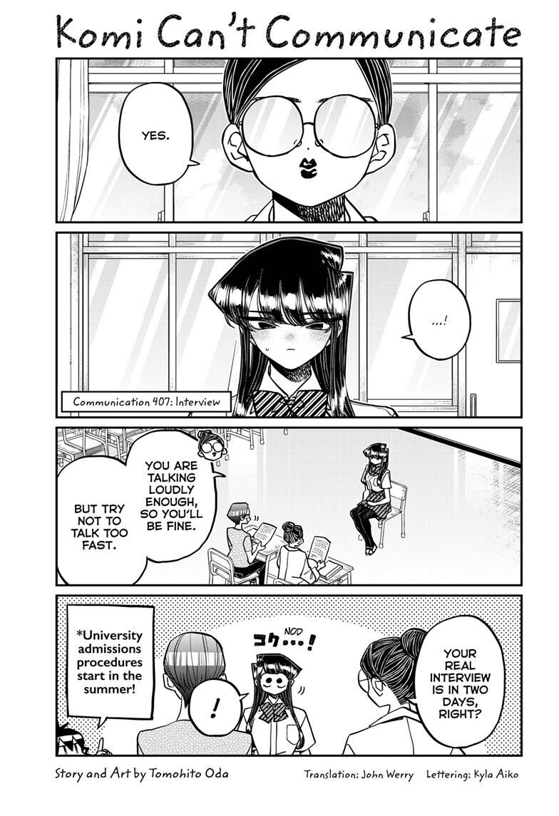 Read Komi-san wa Komyushou Desu EN Manga Online