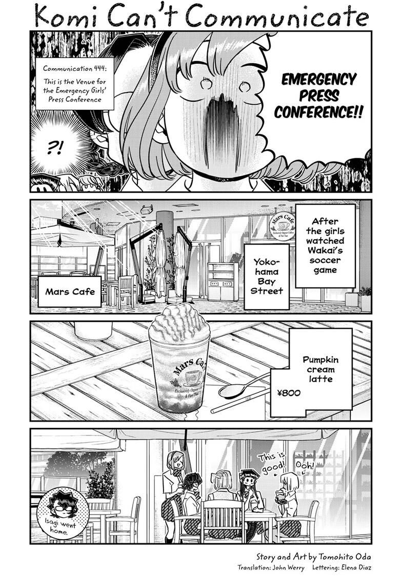 Read Komi-san wa Komyushou Desu EN Manga Online