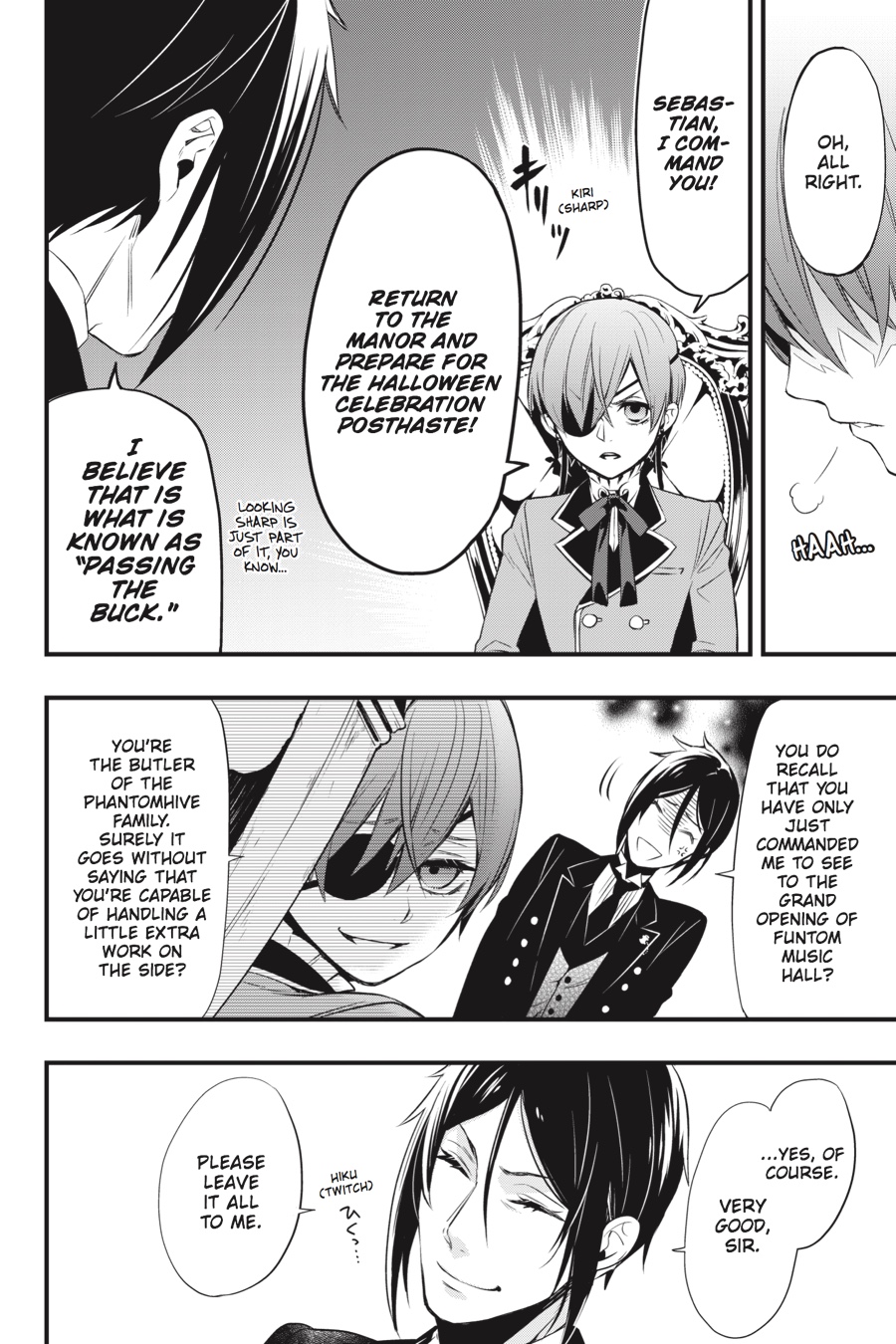 Read Kuroshitsuji EN Manga Online