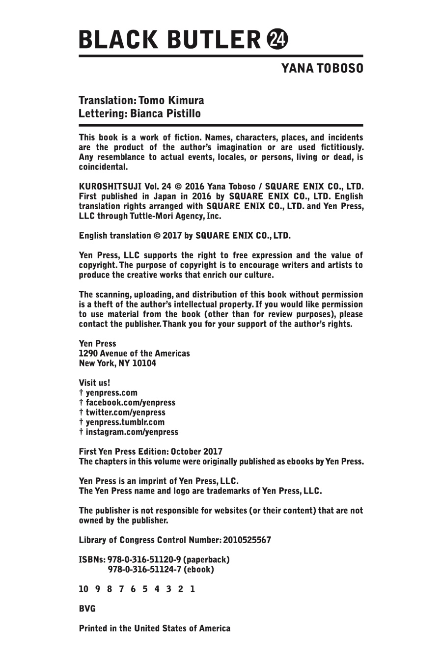 Read Kuroshitsuji EN Manga Online